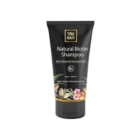 Buy TRU HAIR & SKIN Biotin Shampoo-50ml Online at Low Prices in India ...