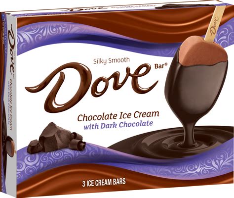 DOVE® Chocolate - DOVEBAR® Chocolate Ice Cream with DOVE® Dark...