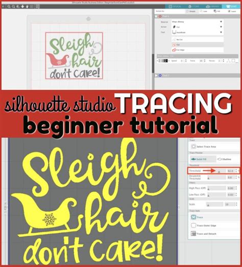 Silhouette Tutorial How to Trace 的图像结果
