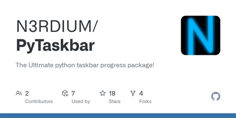 Taskbar of Python Program 的图像结果