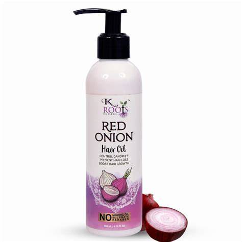 Buy Red Onion Hair Oil Control Dandruff,Hair Fall Control -200ml Online ...