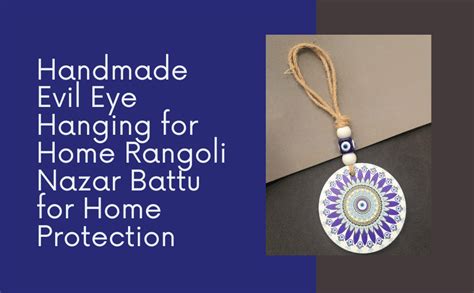 Buy DT DECTONE Evil Eye Hanging for Home Rangoli Nazar Battu for Home ...