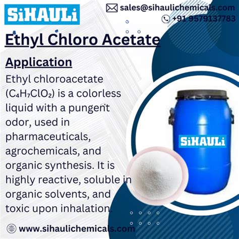 Ethyl Chloro Acetate | Sihauli Chemicals