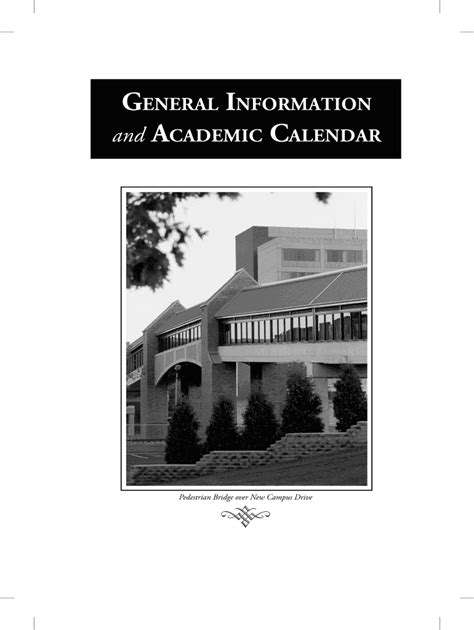 Fillable Online brockport and ACADEMIC CALENDAR - brockport Fax Email ...