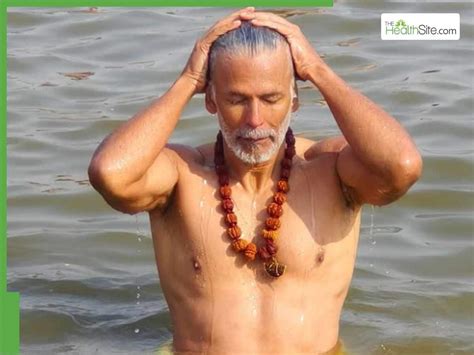 Milind Soman Has Mastered A New Skill Of Blowing The Conch Shell: Here ...