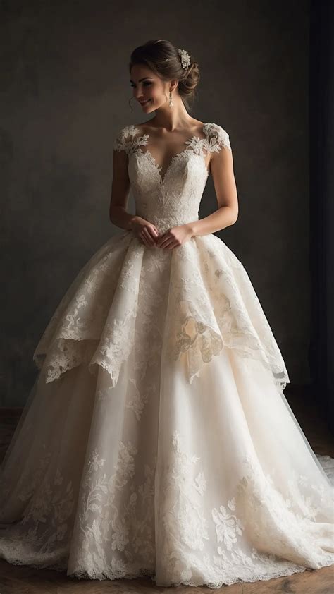 Elegant Rococo: 20 Whimsical Wedding Dresses Inspired by Fairytales - Cheer Lives