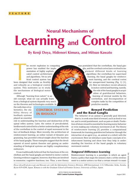 Image result for Neural Control Mechanism