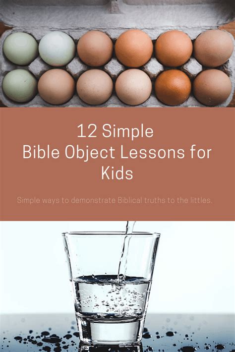 Image result for Bible Object Lessons
