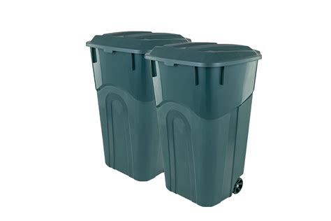 Snapklik.com : ECOSolution 32 Gallon Wheeled Outdoor Garbage Can