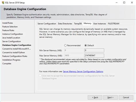 mSQL Server Express 2019 Setup 的图像结果