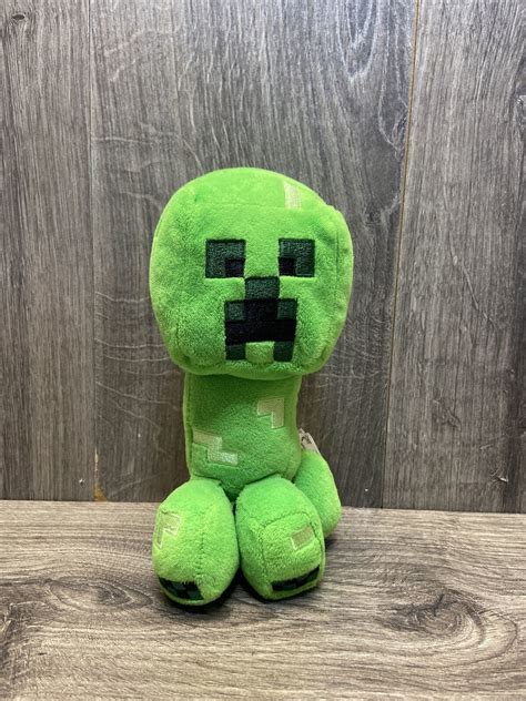 Minecraft Plush Creeper Overworld Mojang Jinx 7" Figure 2017 Stuffed ...