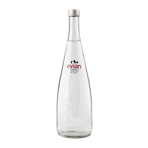 Evian Natural Mineral Water in Glass Bottle 750 ml | Woolworths.co.za