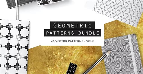 Geometric Seamless Patterns Bundle — Teletype