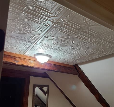 Styrofoam Tile Ceiling