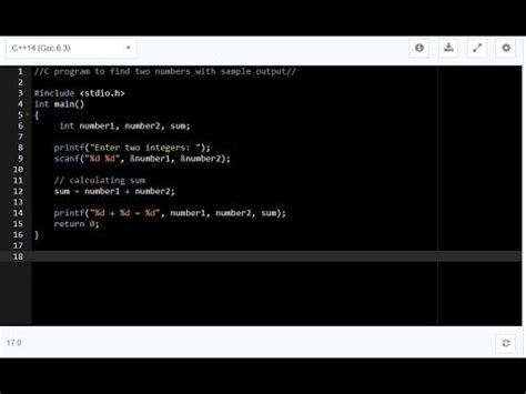 Image result for Addition of Two Numbers in C Code Trace
