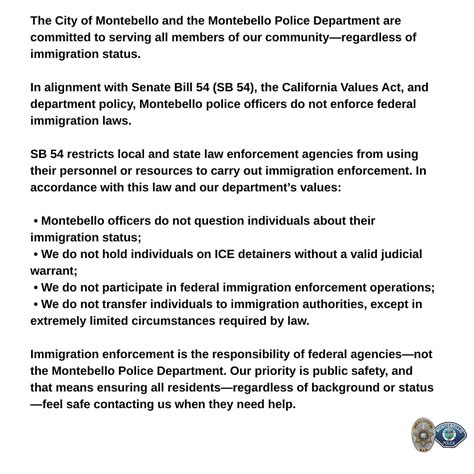 City of Montebello | An important message from the Montebello Police ...
