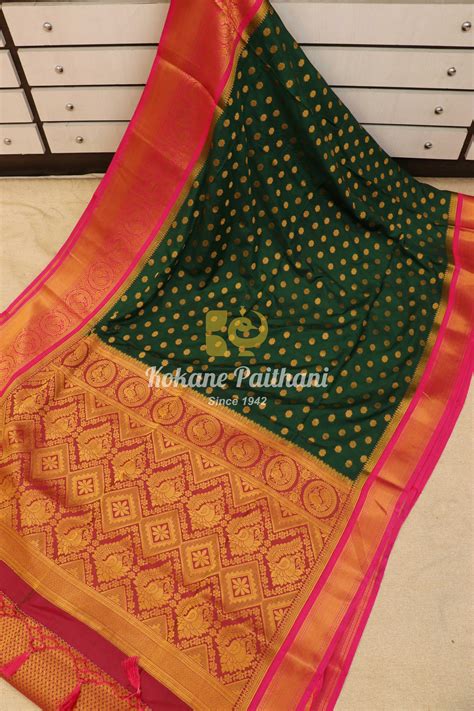 Rapier Kadiyal Saree – Kokane Paithani and Sons