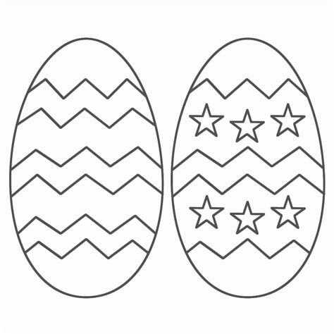 Free Printable Easter Egg Coloring Pages For Kids