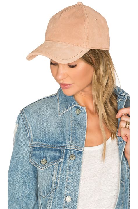 Rag & Bone Marilyn Baseball Cap in Rose Dust | REVOLVE