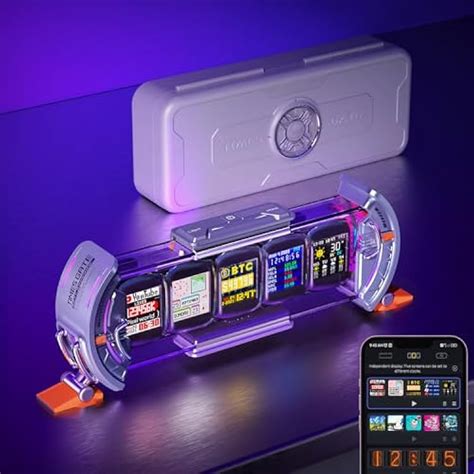 Divoom Times Gate - Cyberpunk Gaming Setup Digital India | Ubuy