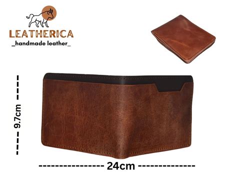 Handmade Leather Wallet | Elegant Anniversary Gift