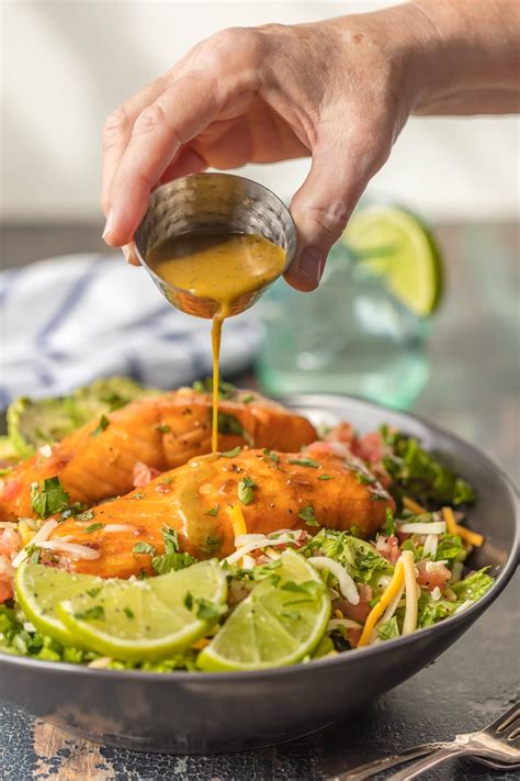 Tequila Lime Salmon Salad Recipe - The Cookie Rookie®