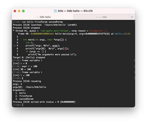 Lldb Debugger 的图像结果