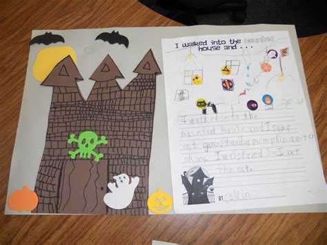haunted writing...very cute | Halloween writing, Halloween activities ...