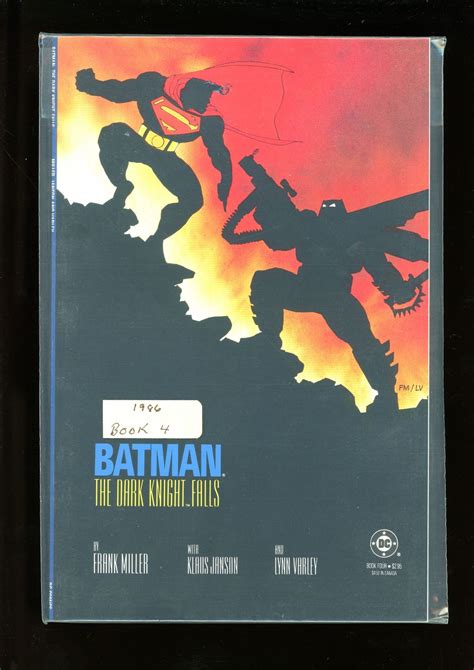 DC Batman The Dark Knight Falls Book 4 1986