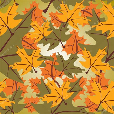 Seamless maple leaf background Stock Vector Image by ©milinz #1909568