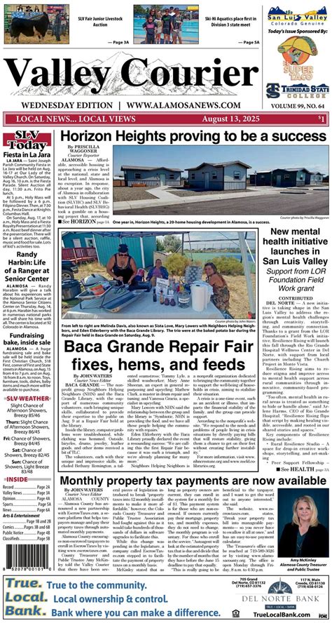 Valley Courier - The Alamosa News