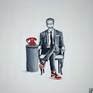 Business, Man Painting by Darren Naylor | Saatchi Art