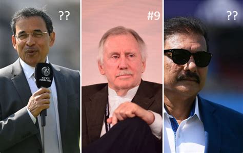Top 10 cricket commentators of all time ft. Harsha Bhogle and Ian Chappell