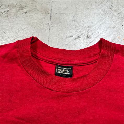 70's~ STAR WARS スターウォーズ プリントTee C-3PO R2-D2 映画 BVDボディ レッド 赤 ミントコンディション ...