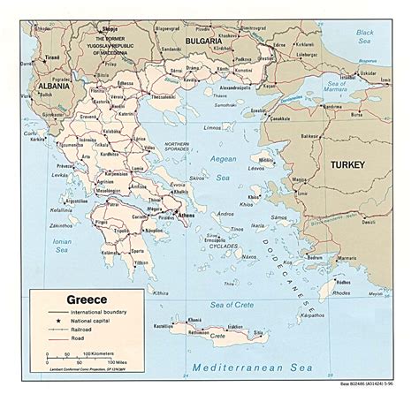 Maps of Greece | Greece detailed map in English | Tourist map (map of resorts) of Greece ...