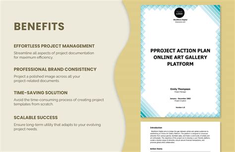 Simple Project Action Plan Template 的图像结果