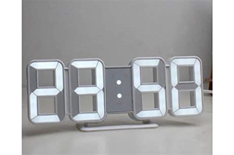 Buy Acrylic Digital LED Display Number Clock (Works on Electricity ...