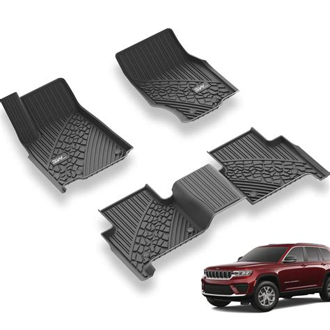 Snapklik.com : 3W Floor Mats Fit For 2022-2024 Jeep Grand Cherokee