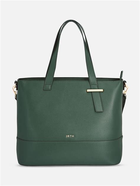 Demi Green Work Bag by IRTH | House of Titan | Shop Online
