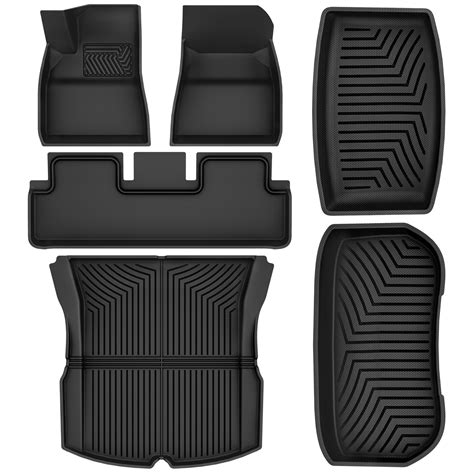 Snapklik.com : OEDRO Floor Mats Fit For Tesla Model 3 Highland 2024