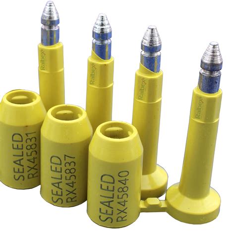 RAIBEX® Container Seal (50 Pcs) for Shipping Container Sealing, Truck ...