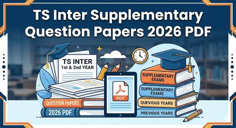 TS Intermediate Supplementary Exam Schedule & Question Papers 2026
