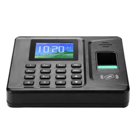 Hanutech Standard Time Attendance Machine Fingerprint Biometric Device ...