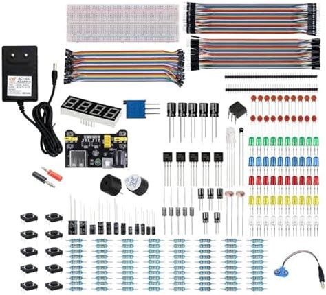 Electronic Spices Basic Starter Kit with Capacitor,Diode,Resistor ...