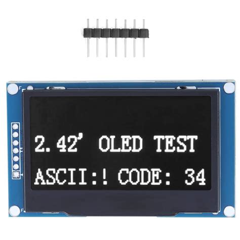 Buy OLED Display Module, 2.42 inch SSD1309 Driver SPI Serial Self ...