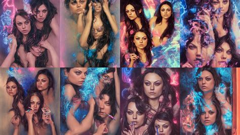 sophisticated portrait of Mila Kunis lifting one | Stable Diffusion | OpenArt