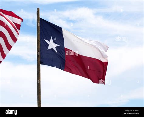 Lone star flag hi-res stock photography and images - Alamy