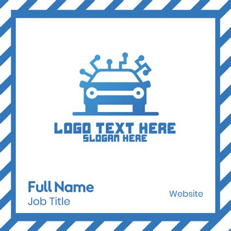 Mechanic Business Card Design 的图像结果