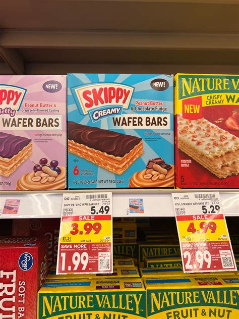 Skippy Wafer Bars as low as $1.99! - Kroger Krazy