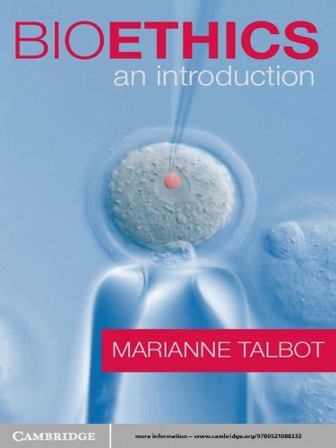 Bioethics: An Introduction eBook : Talbot, Marianne: Amazon.in: Kindle ...